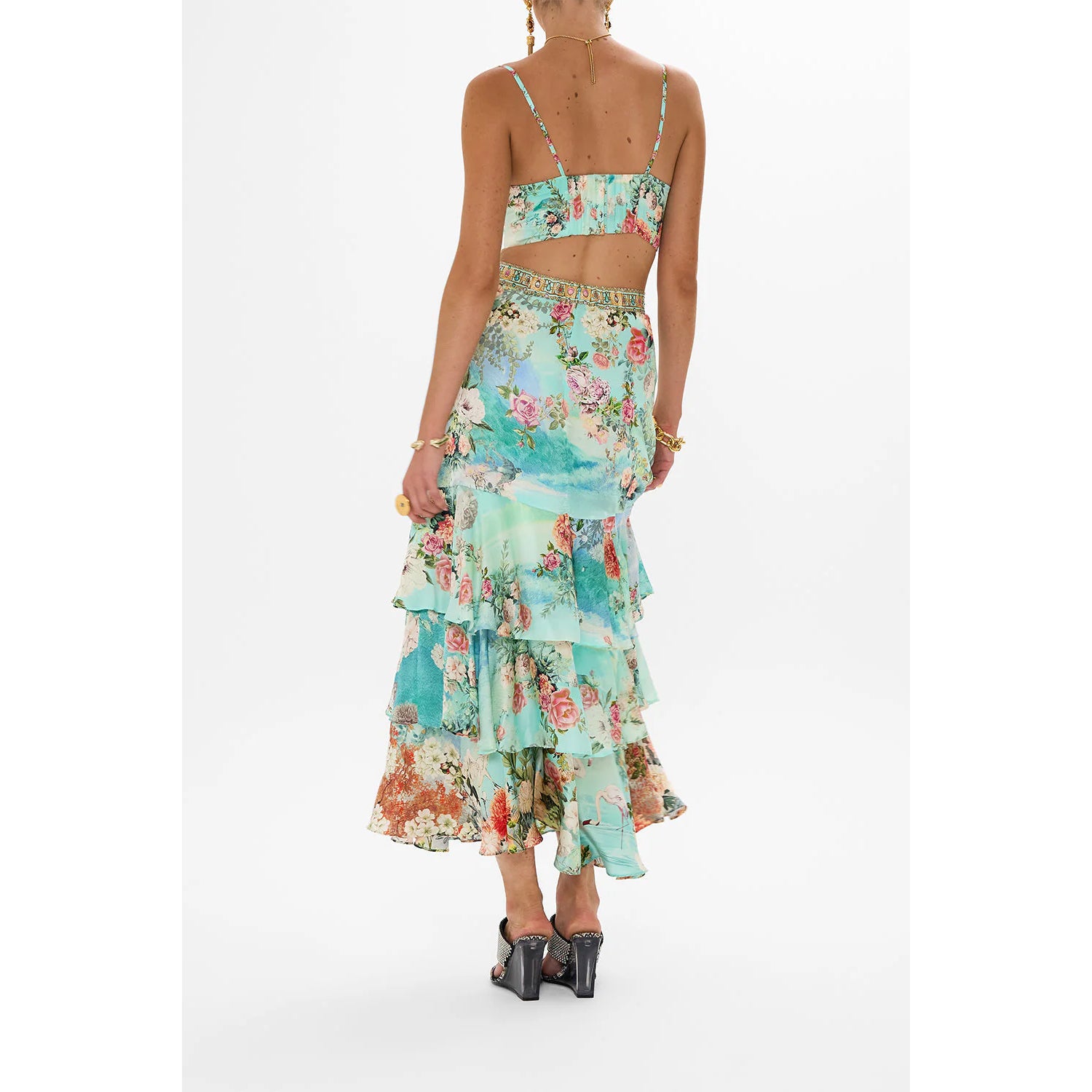 Camilla- Tiered Ruffle Skirt