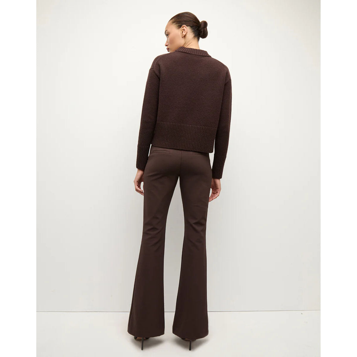 Veronica Beard- Tindaya Pant in Dark Chocolate