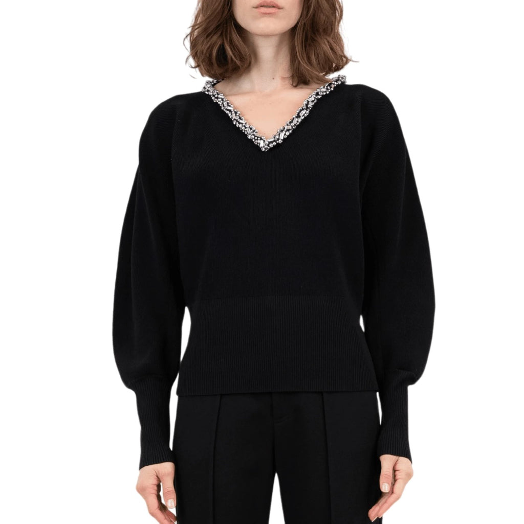 Jonathan Simkhai- Townes Embellished Sweater