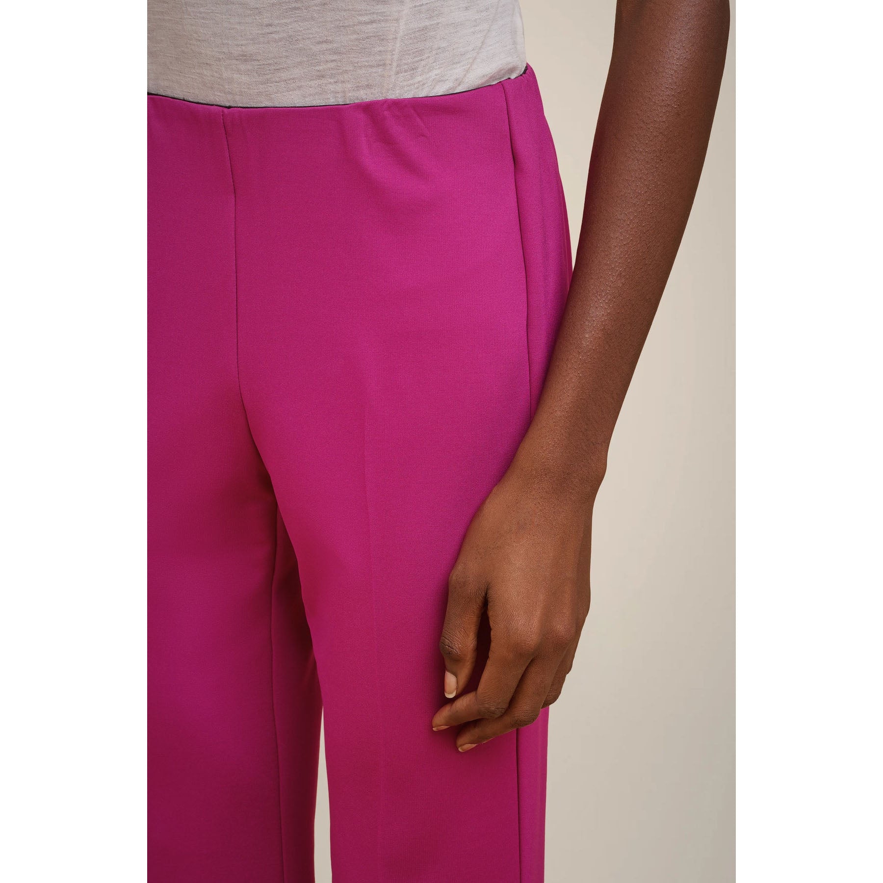 Liviana Conti- Milano Stretch Flared Trousers