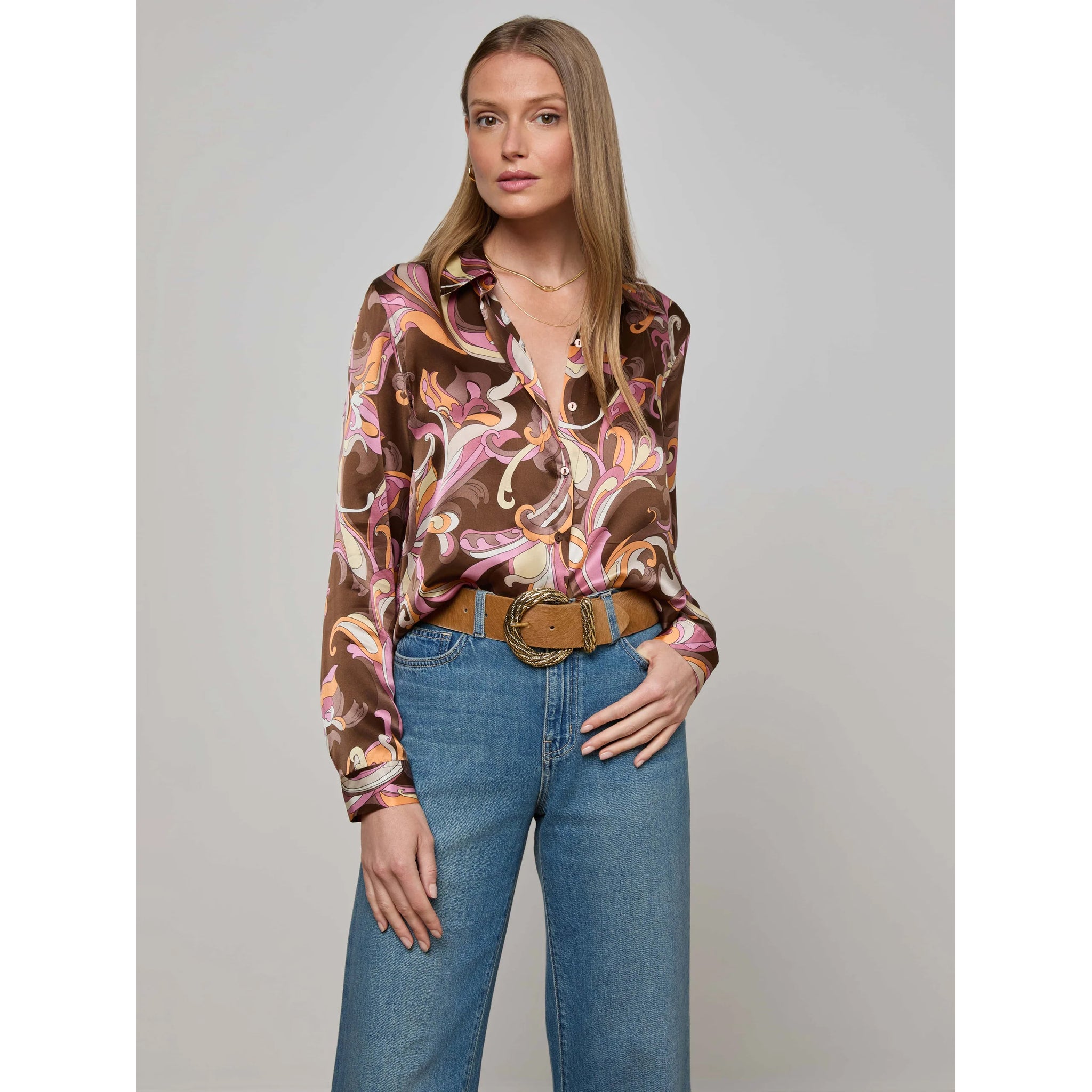 L'AGENCE- Tyler Blouse