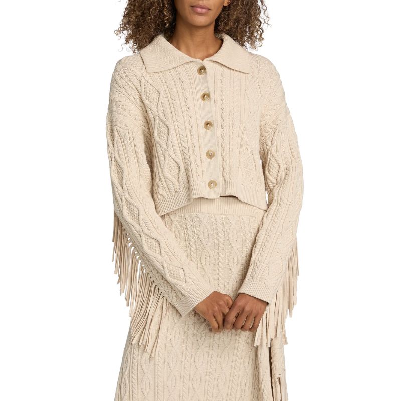 SIMKHAI- Virginia Cropped Cardigan – Angela's