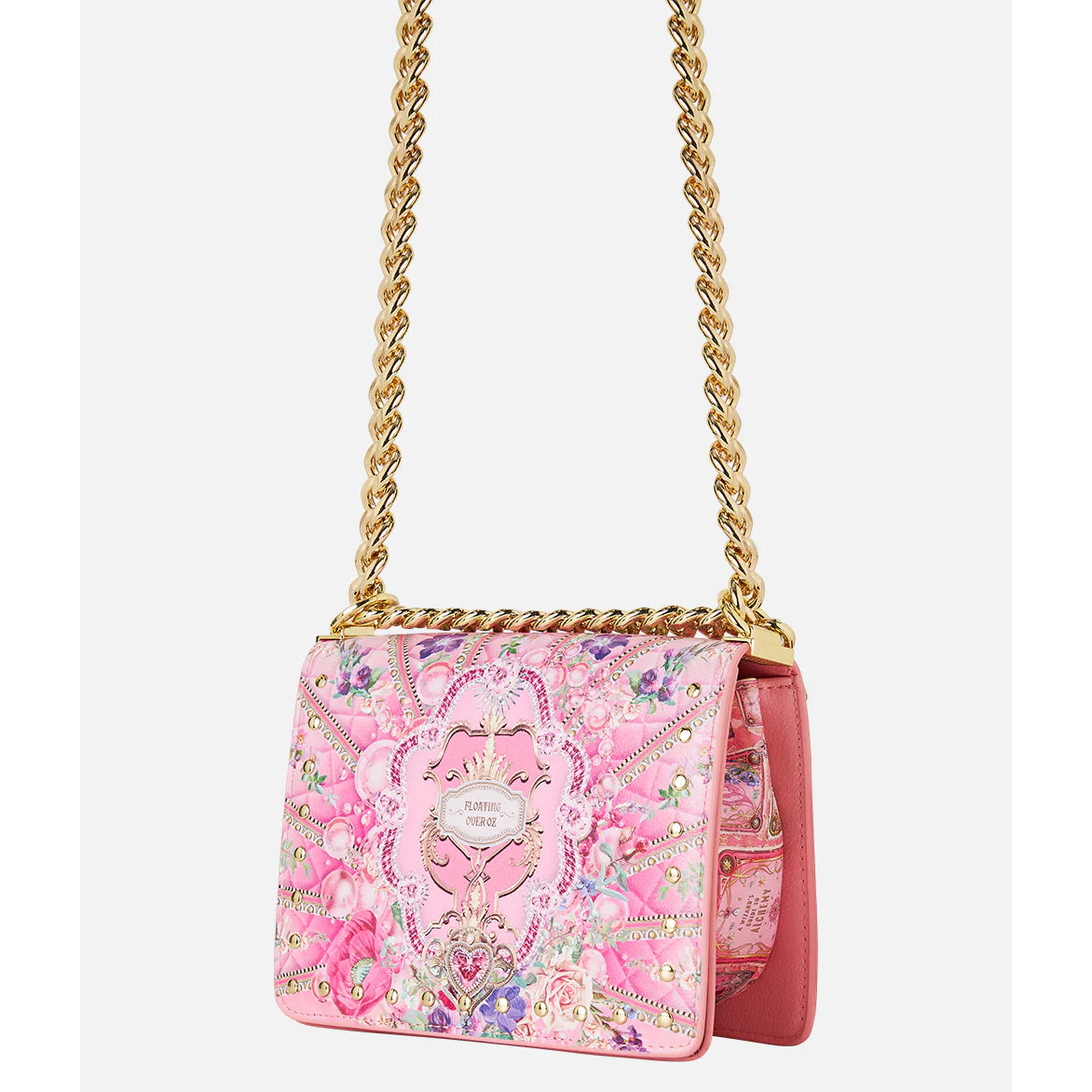 Camilla- Crossbody Box Bag with Chain