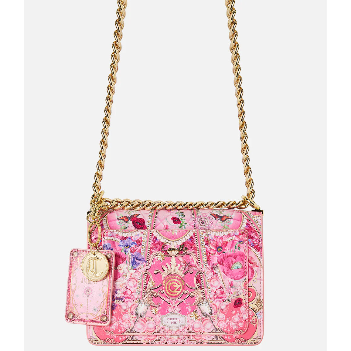 Camilla- Crossbody Box Bag with Chain