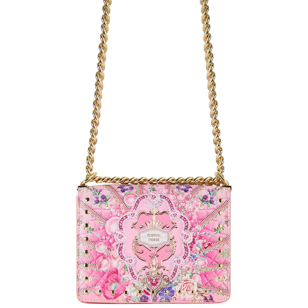 Camilla- Crossbody Box Bag with Chain