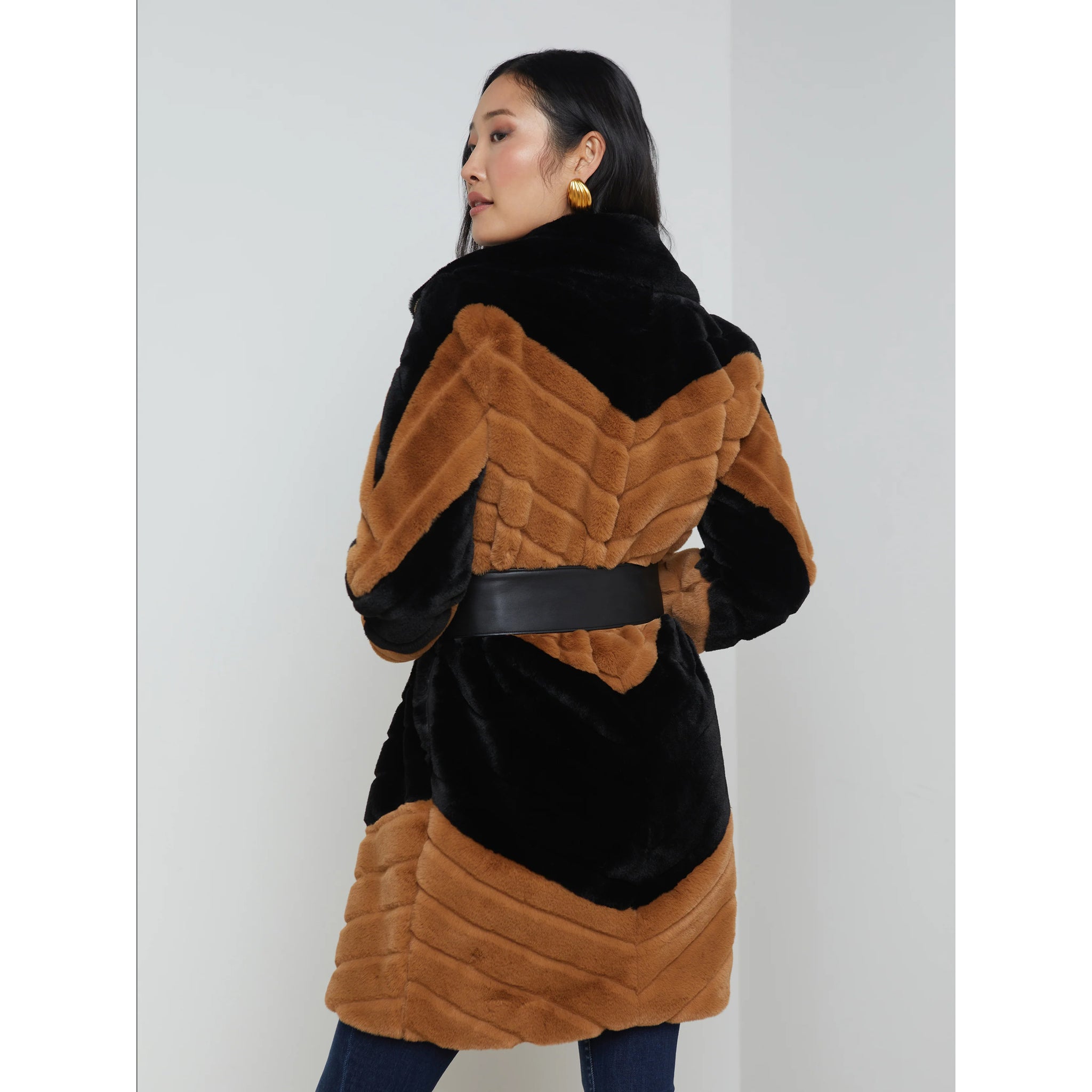 L'AGANECE- Zoya Belted Coat